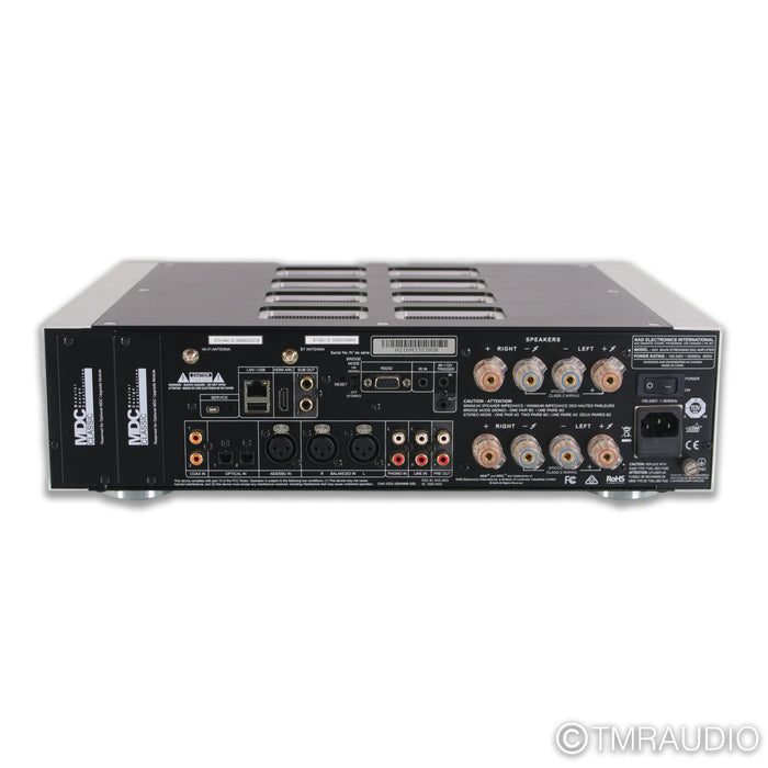 NAD Electronics M33 BluOS Streaming Integrated Amplifier; MM Phono