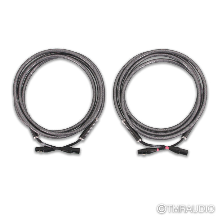 WyWires Diamond XLR Cables; 12ft Pair Balanced Interconnects