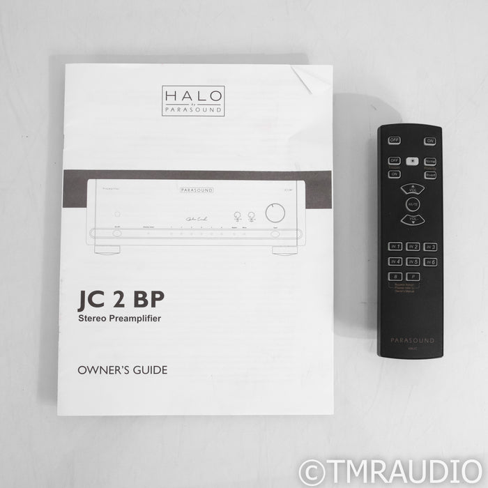 Parasound Halo JC 2 BP  Stereo Preamplifier; JC2