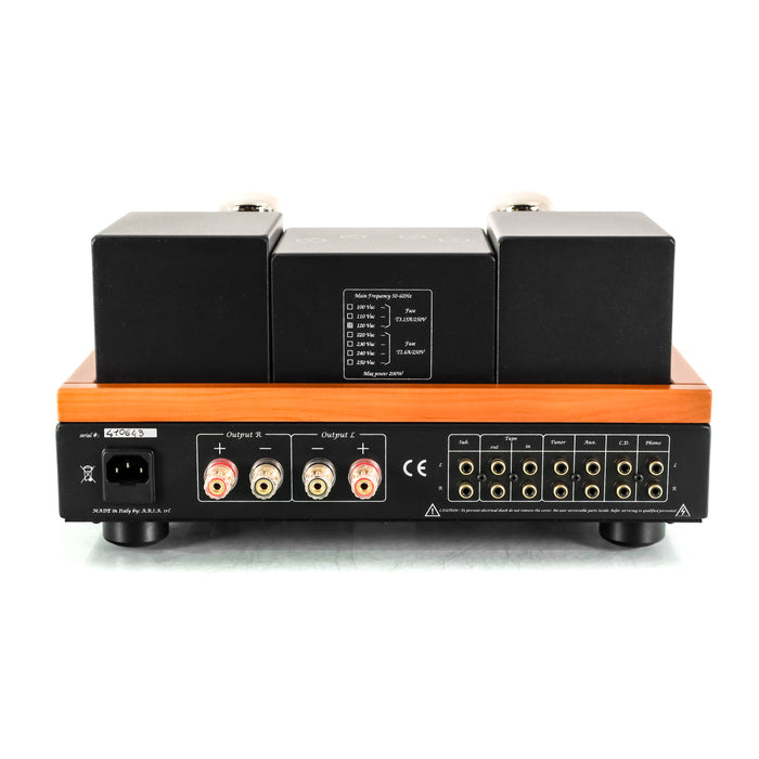 Unison Research Preludio Stereo Tube Integrated Amplifier; Cherry