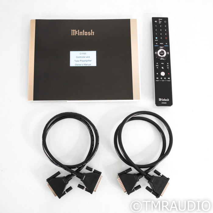 McIntosh C1100 Stereo Tube Preamplifier; C1100C Controller