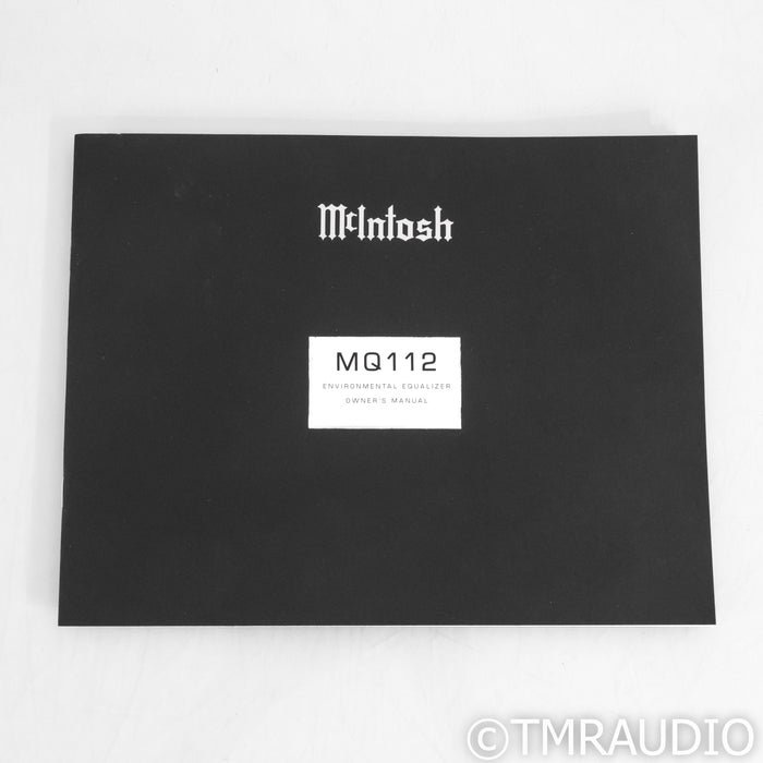 McIntosh MQ112 Environmental Equalizer