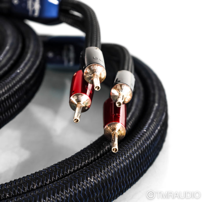 AudioQuest ThunderBird ZERO Speaker Cables; 8ft Pair