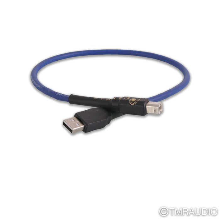 Cardas Clear Serial Buss USB A to B Cable; 0.5m Single Digital Interconnect