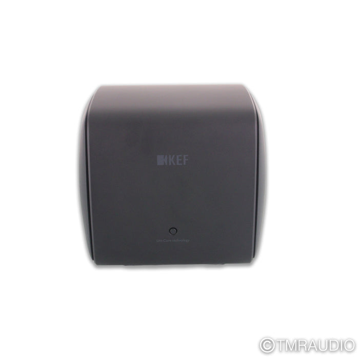 KEF KC62 Dual 6.5" Powered Subwoofer; Carbon Black