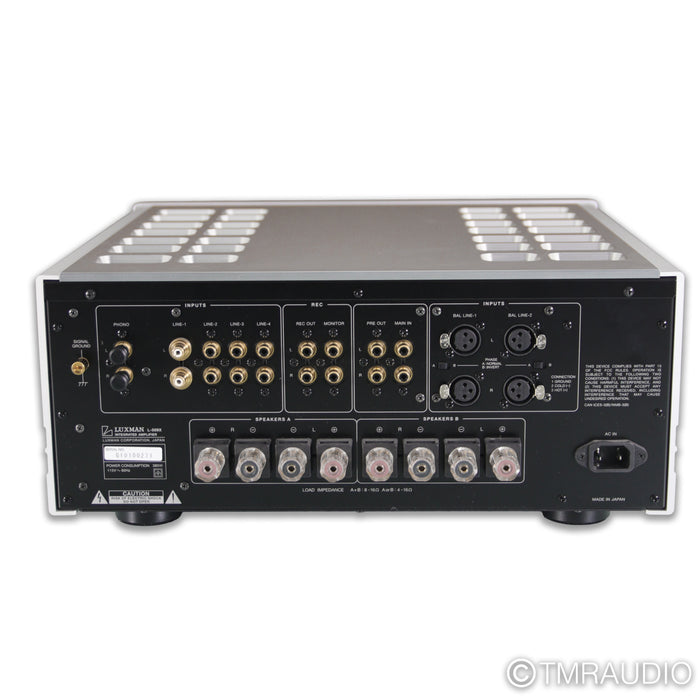 Luxman L-509X Stereo Integrated Amplifier; MM / MC Phono