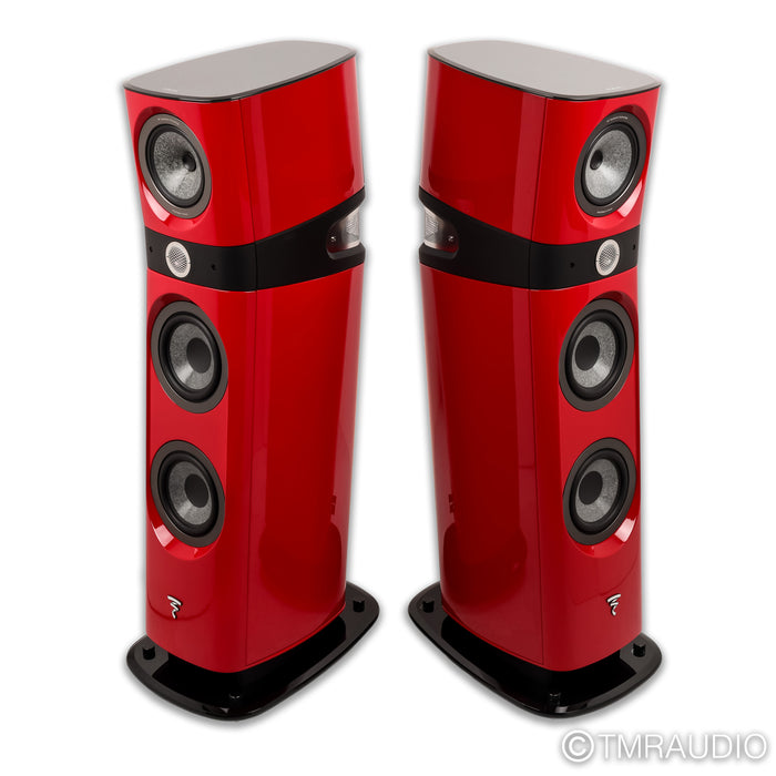 Focal Sopra No. 2 Floorstanding Speakers: Imperial Red Pair