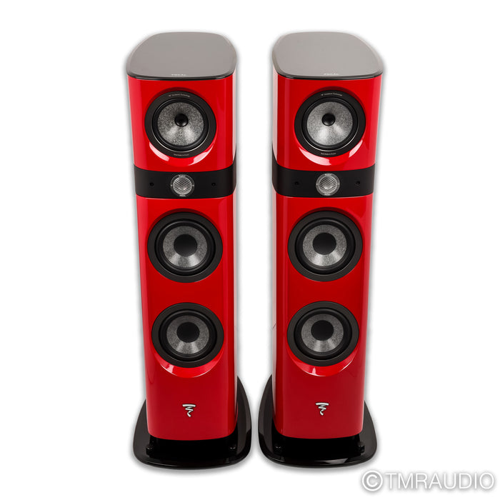 Focal Sopra No. 2 Floorstanding Speakers: Imperial Red Pair