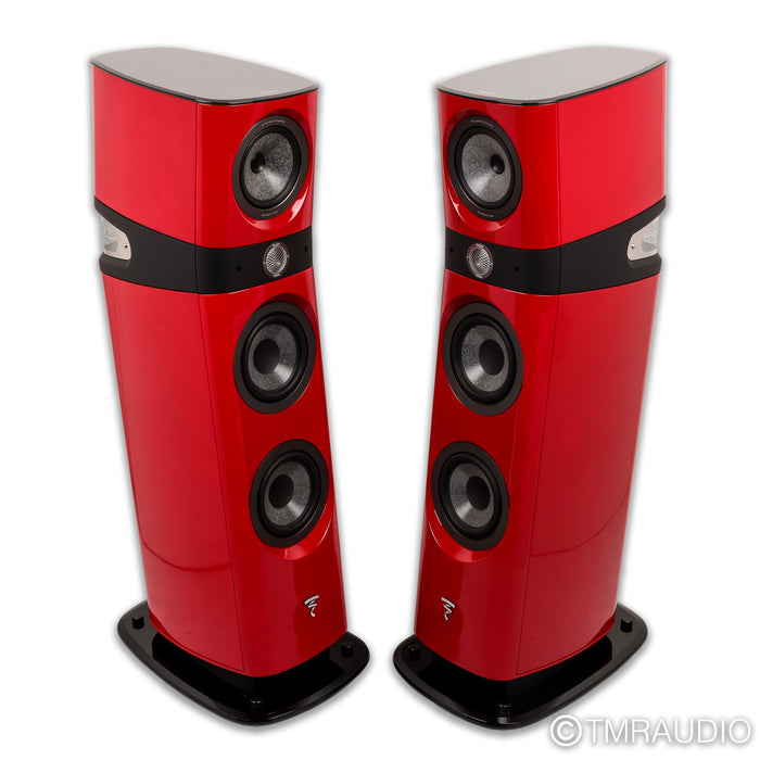 Focal Sopra No. 2 Floorstanding Speakers: Imperial Red Pair