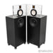 Qualio Audio IQ Ultra Floorstanding Speakers; Black Pair w/ Gaia II Feet