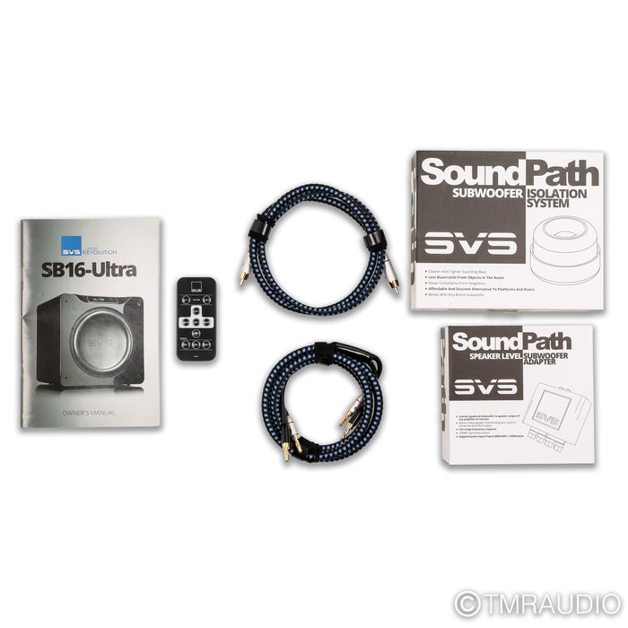 SVS SB16-Ultra 16" Powered Subwoofer; Gloss Black