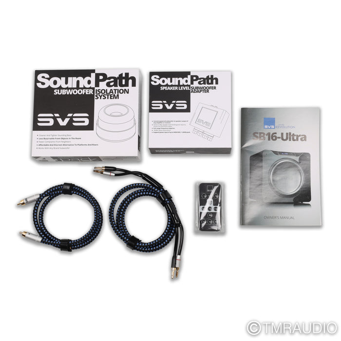 SVS SB16-Ultra 16" Powered Subwoofer; Gloss Black