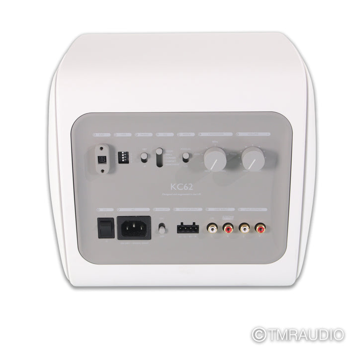 KEF KC62 Dual 6.5" Powered Subwoofer; White
