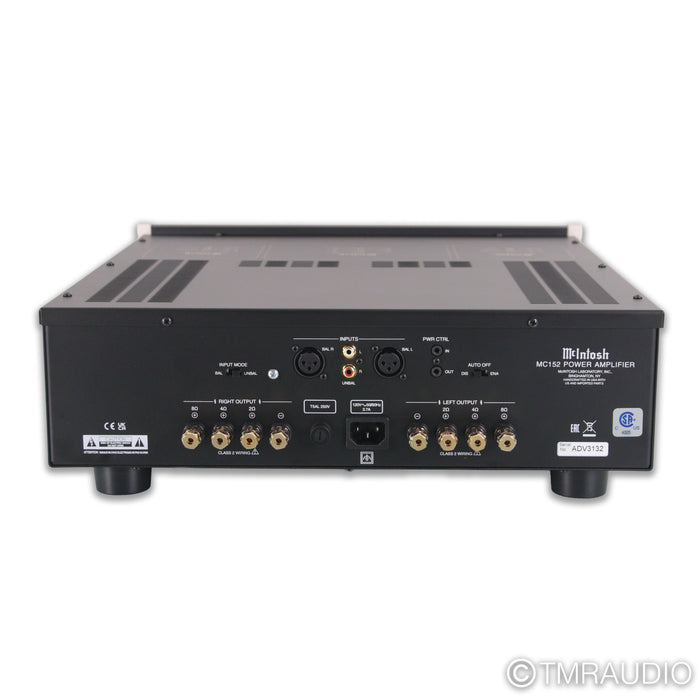 McIntosh MC152 Stereo Power Amplifier