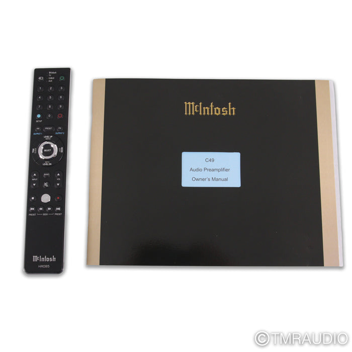 McIntosh C49 Stereo Preamplifier; MM / MC Phono