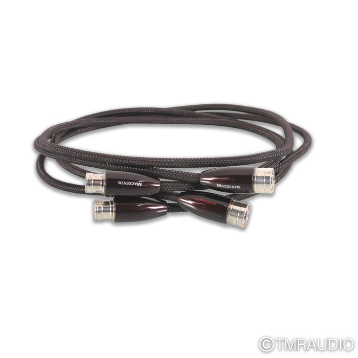 AudioQuest Mackenzie XLR Cables; 1.5m Pair Balanced Interconnects