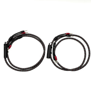 AudioQuest CV-8 Hyperlitz Speaker Cables; 6ft Pair
