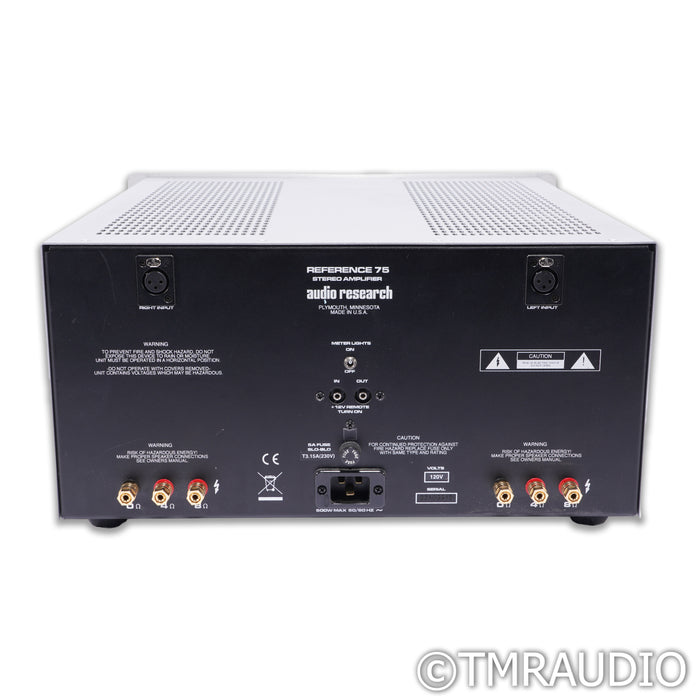 Audio Research Reference 75 Stereo Tube Power Amplifier