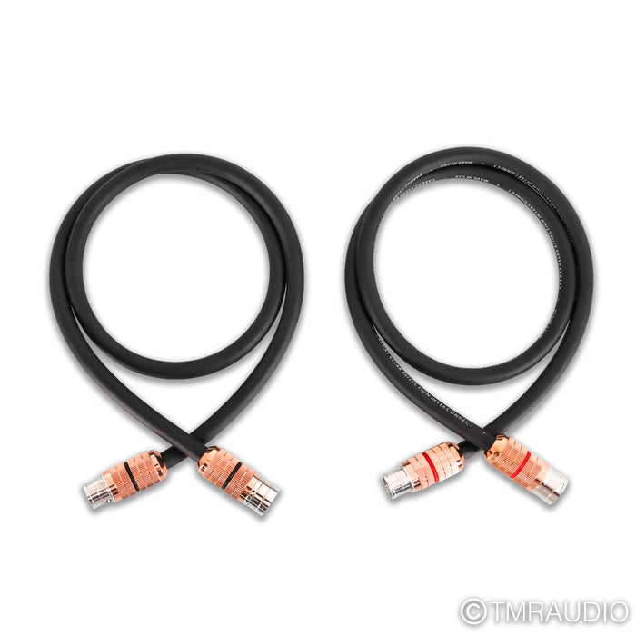 Cardas Clear Reflection XLR Cables; 1m Pair Balanced Interconnects