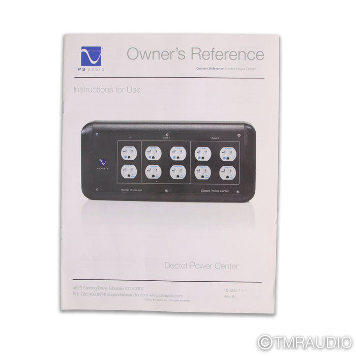 PS Audio Dectet AC Power Distributor