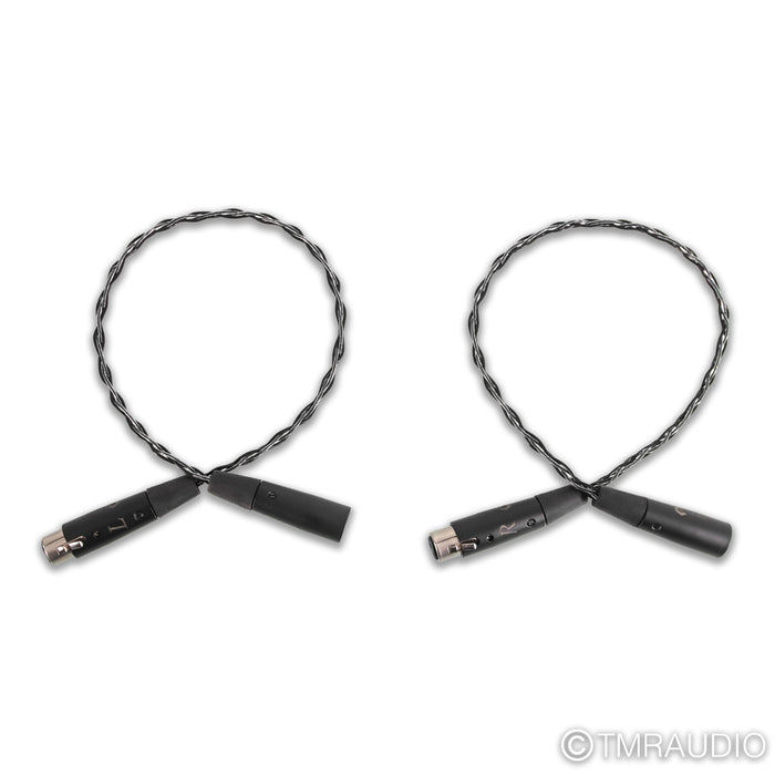 Kimber Kable Carbon Series XLR Cables; 0.5m Pair Balanced Interconnects