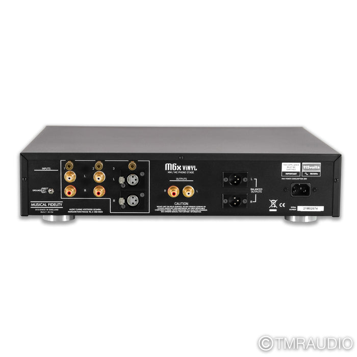 Musical Fidelity M6x ViNYL MM / MC Phono Preamplifier