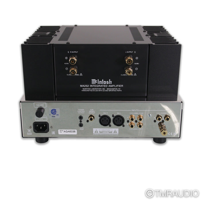McIntosh MA252 Stereo Tube Integrated Amplifier; MM Phono