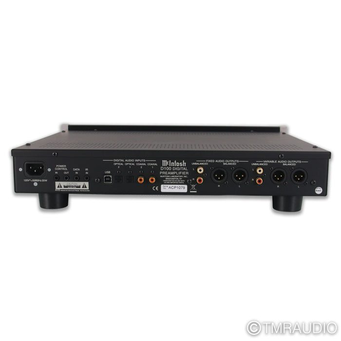 McIntosh D100 Digital Preamplifier / DAC; D/A Converter