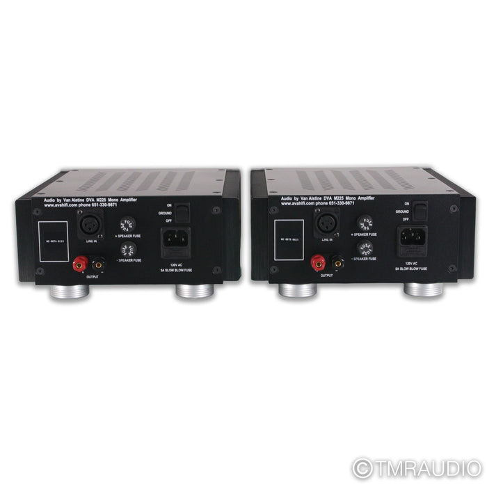 Van Alstine DVA M225 Monoblock Power Amplifiers; Pair