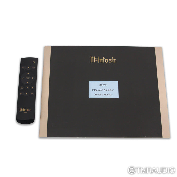 McIntosh MA252 Stereo Tube Integrated Amplifier; MM Phono