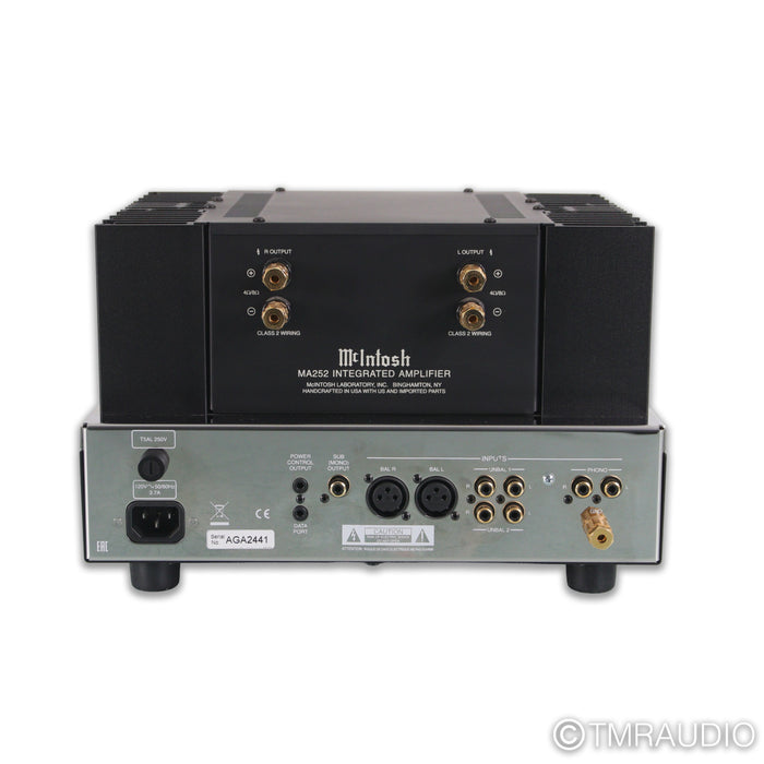 McIntosh MA252 Stereo Tube Integrated Amplifier; MM Phono