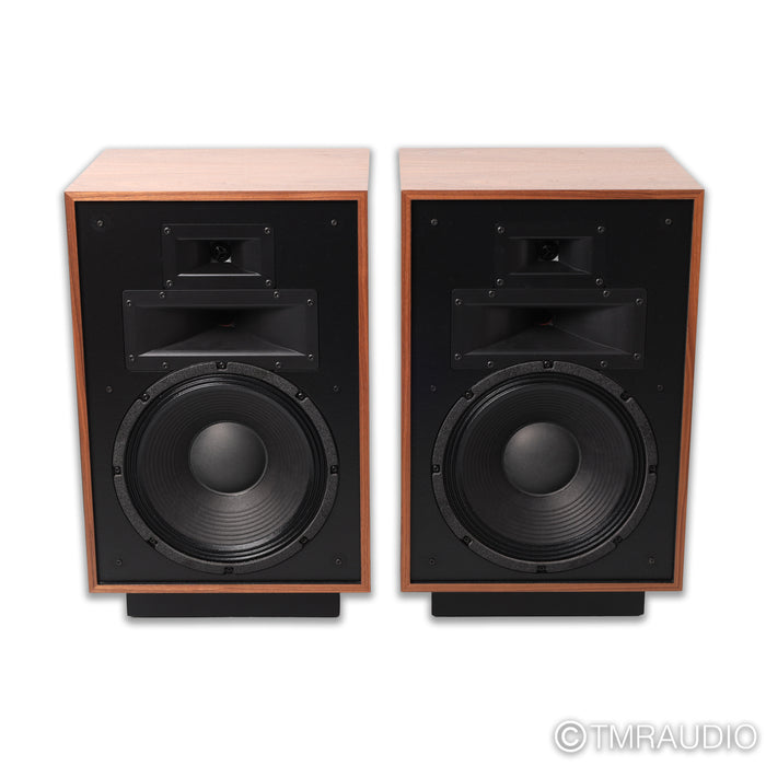 Klipsch Heresy IV Floorstanding Speakers; American Walnut Pair