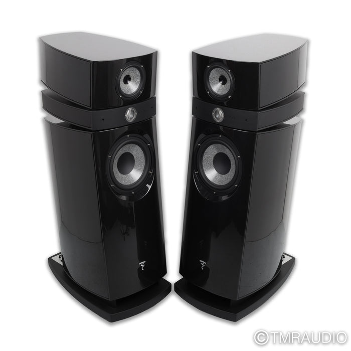 Focal Scala Utopia Evo Floorstanding Speakers; Black Lacquer High Gloss Pair