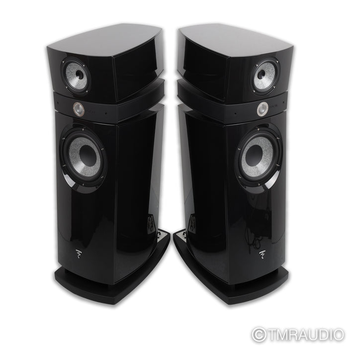 Focal Scala Utopia Evo Floorstanding Speakers; Black Lacquer High Gloss Pair