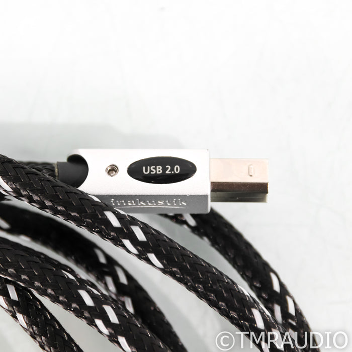 Inakustik  Referenz USB 2.0 Cable USB A to B; 3m Single Digital Interconnect
