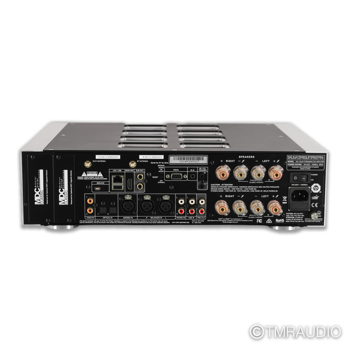 NAD Electronics M33 BluOS Streaming Integrated Amplifier; MM Phono