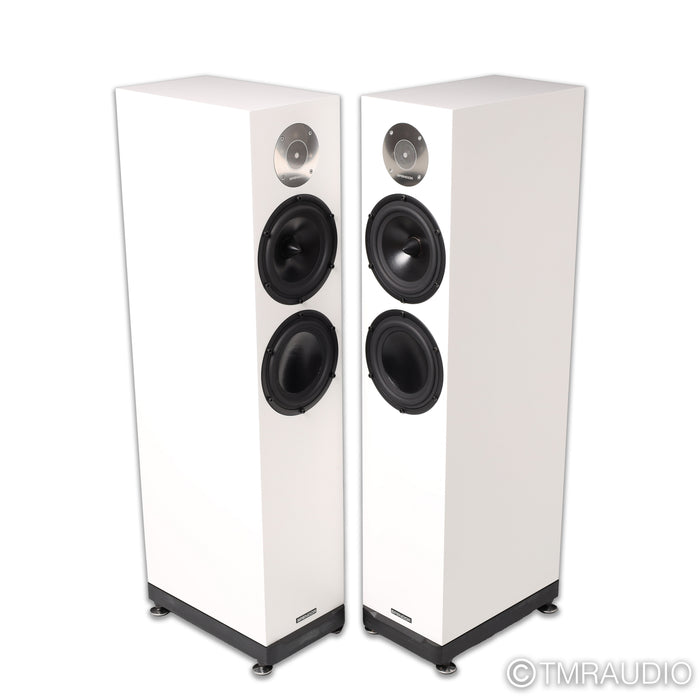 Spendor D7.2 Floorstanding Speakers; White Pair