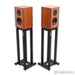 Harbeth P3ESR XD Bookshelf Speakers; Cherry Pair with Ton Trager Stands