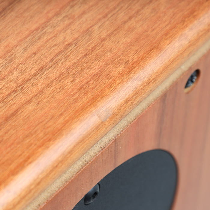 Harbeth P3ESR XD Bookshelf Speakers; Cherry Pair with Ton Trager Stands