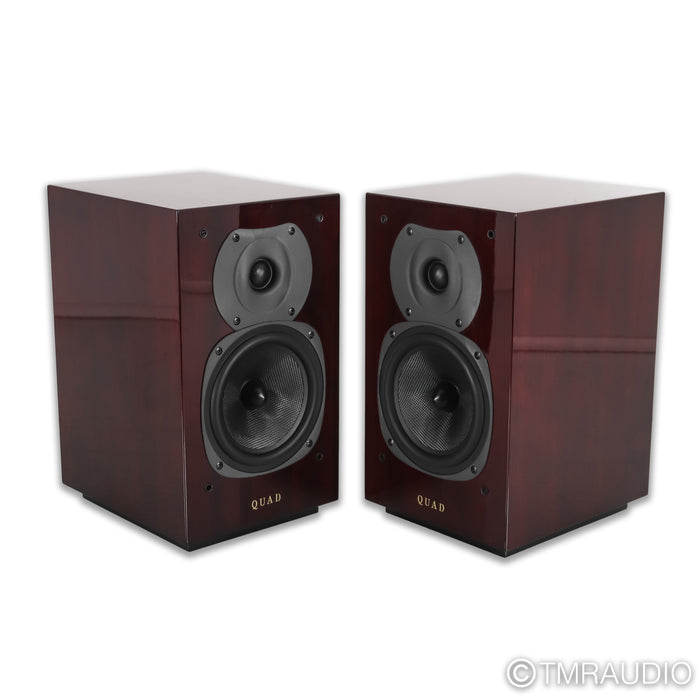 Quad 12L2 Bookshelf Speakers; Pair (No Grills); Rosewood