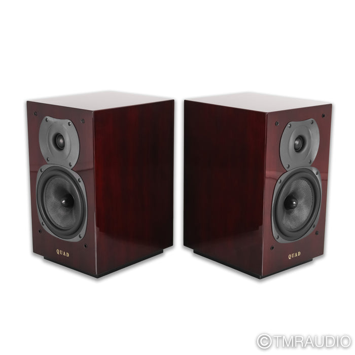 Quad 12L2 Bookshelf Speakers; Pair (No Grills); Rosewood