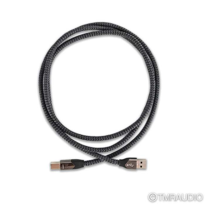 AudioQuest Carbon USB A to B Cable; 1.5m Single Digital Interconnect