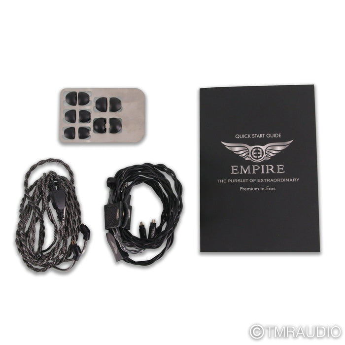Empire Ears Raven In-Ear Headphones; IEMs; Moon Silver Dragon Cable