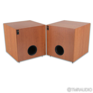 Graham Audio Chartwell SUB3 6" Passive Subwoofers; Cherry Pair