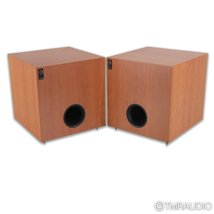 Graham Audio Chartwell SUB3 6" Passive Subwoofers; Cherry Pair