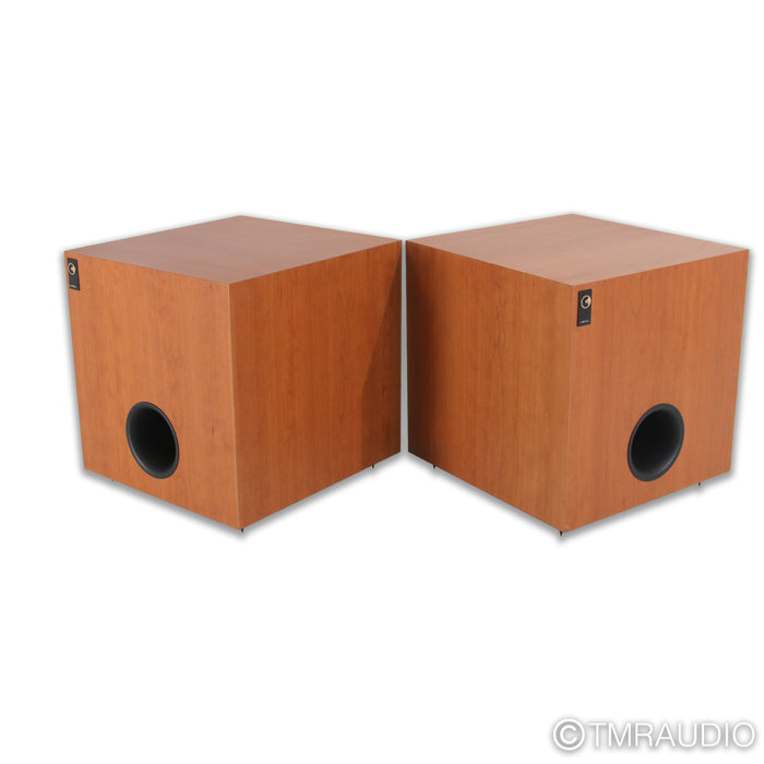 Graham Audio Chartwell SUB3 6" Passive Subwoofers; Cherry Pair