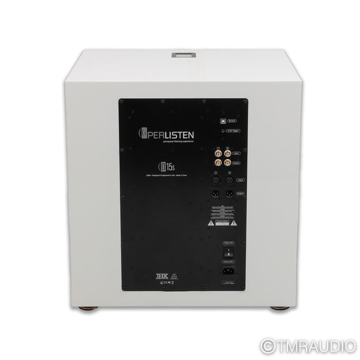 Perlisten D15S 15" Powered Subwoofer; White