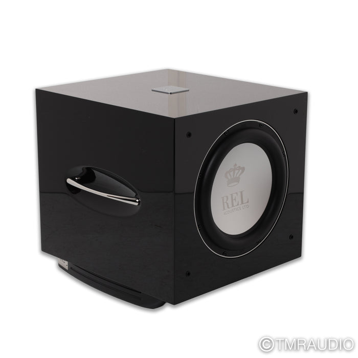 REL Acoustics S/812 12" Powered Subwoofer; Piano Black