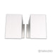 KEF R3 Meta Bookshelf Speakers; White Gloss Pair with Stands