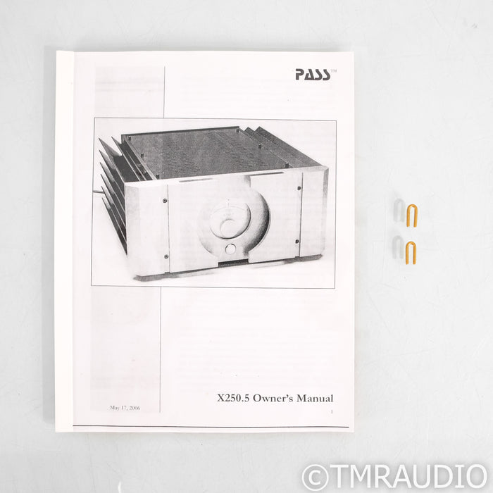 Pass Labs X250.5 Stereo Power Amplifier